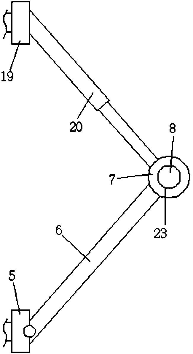 Mounting mechanism for security and protection of network computer room