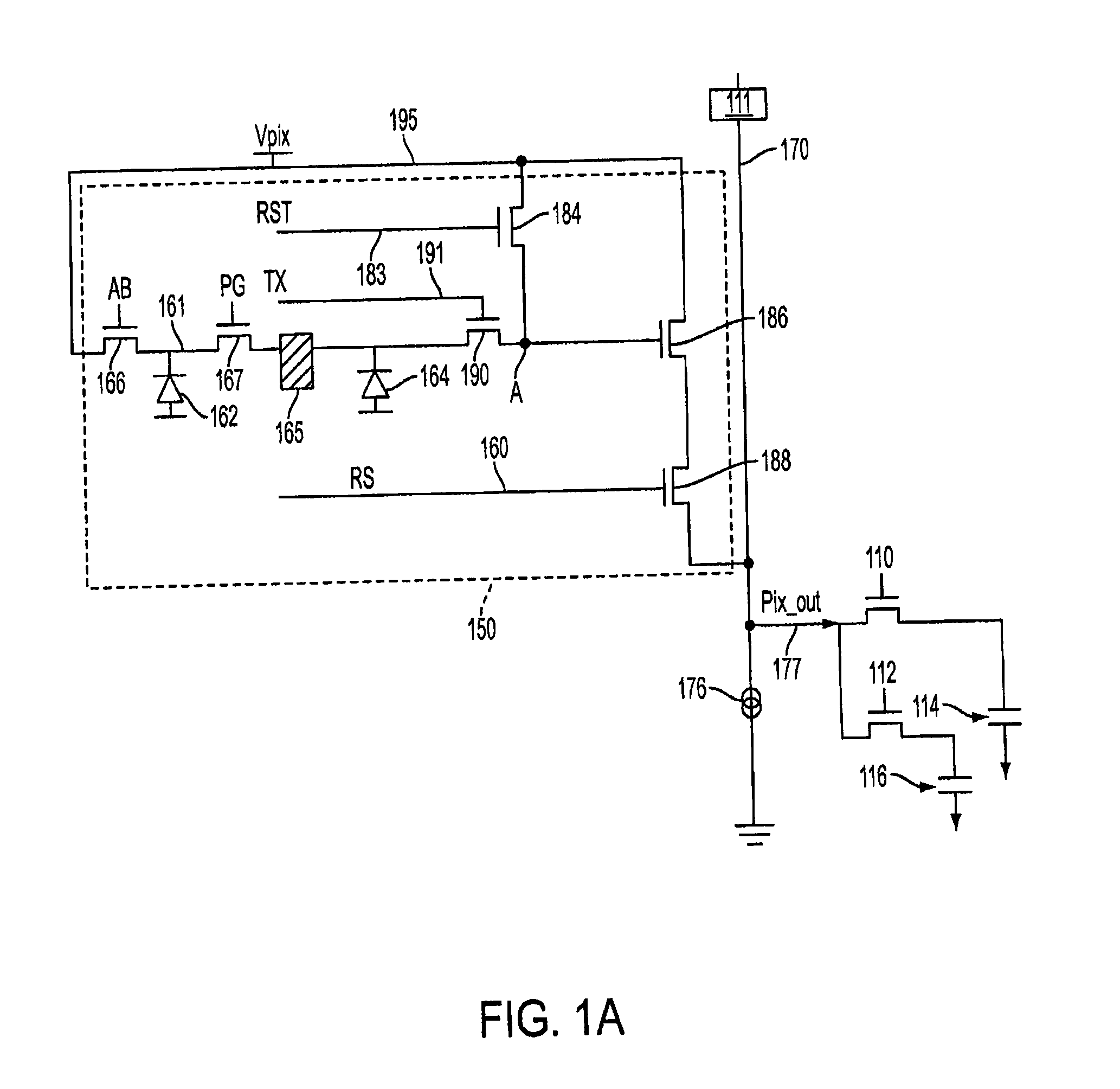 Pumped pinned photodiode pixel array