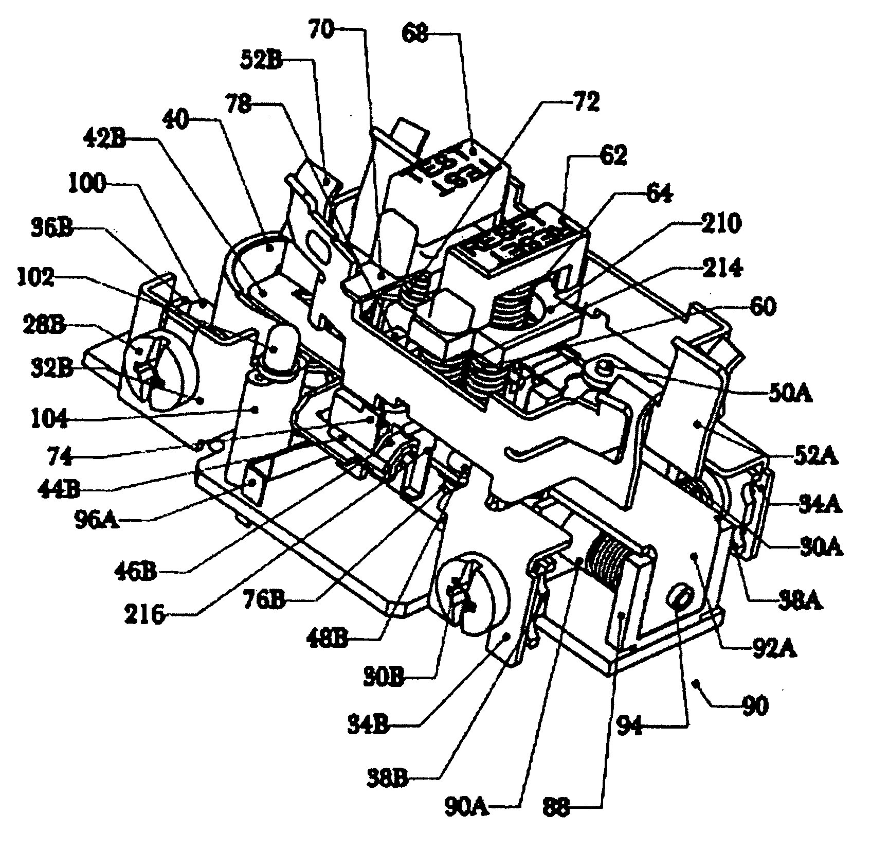 Circuit interruption device with indicator having function of auto-monitoring and multi-protecting circuit