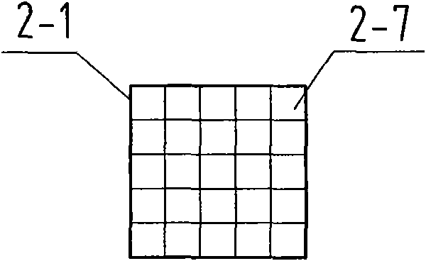 Filter bag collecting device for bag-type dusters