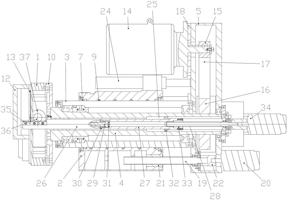 Multifunctional static-pressure type power head