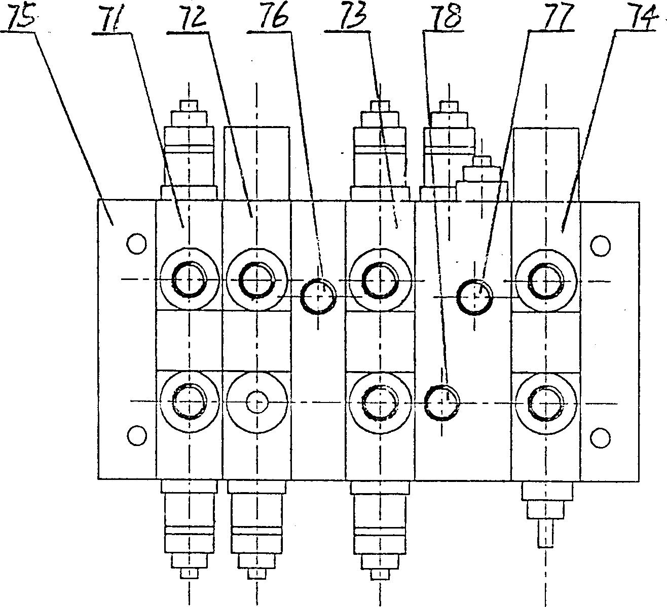 Fully-hydraulic electric fork truck