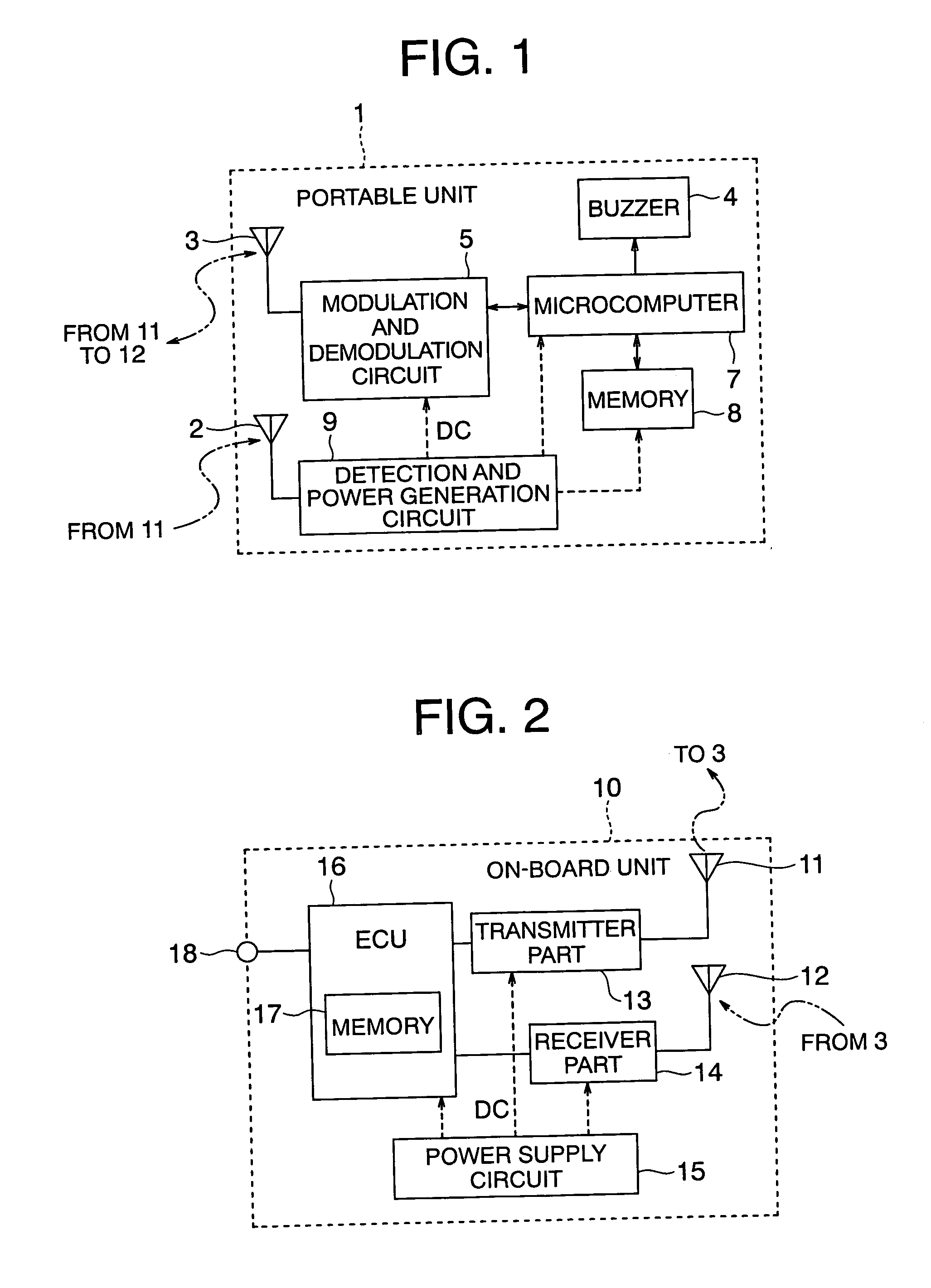 Communication apparatus for vehicle