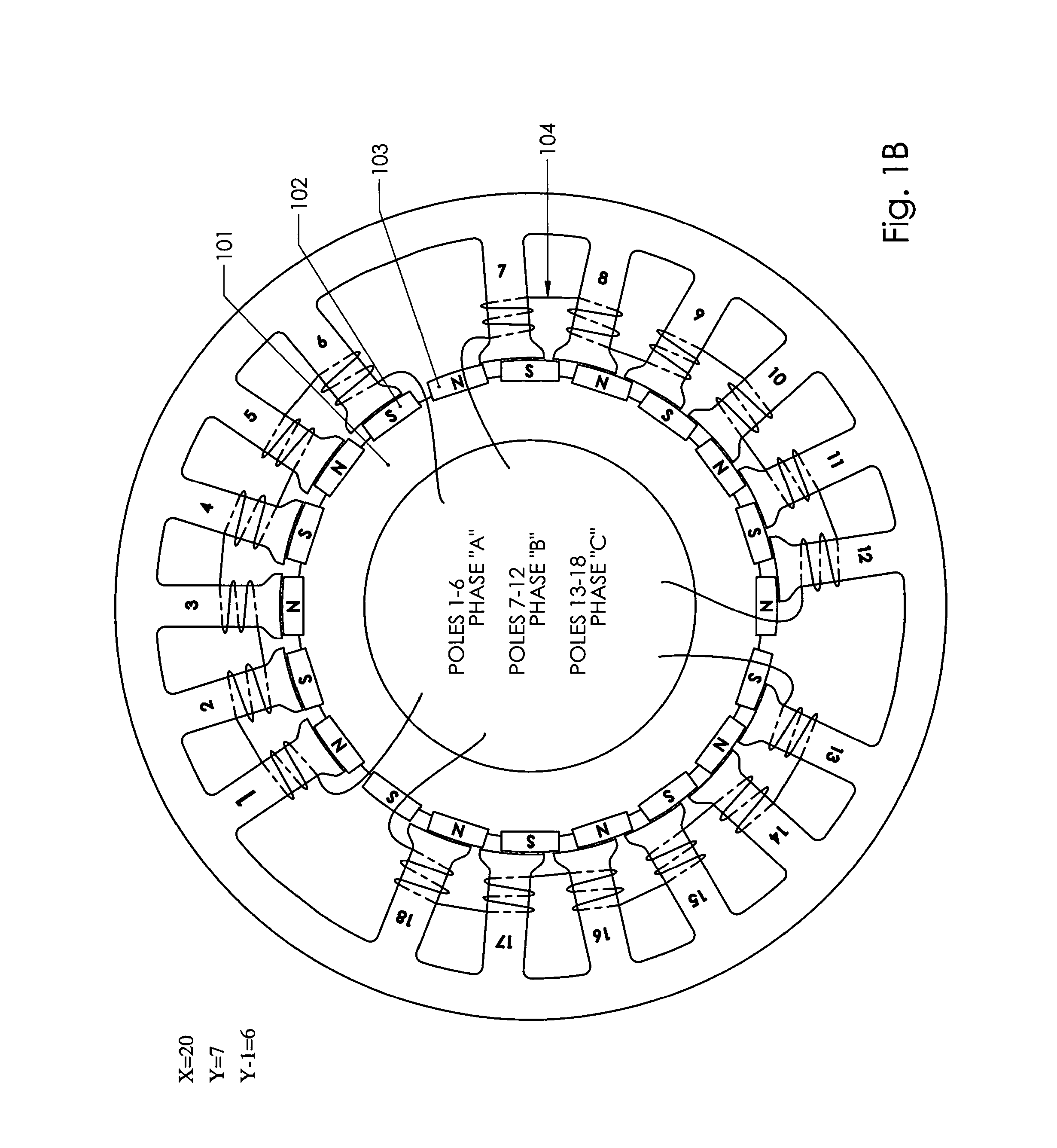 High efficiency low torque ripple multi-phase permanent magnet machine