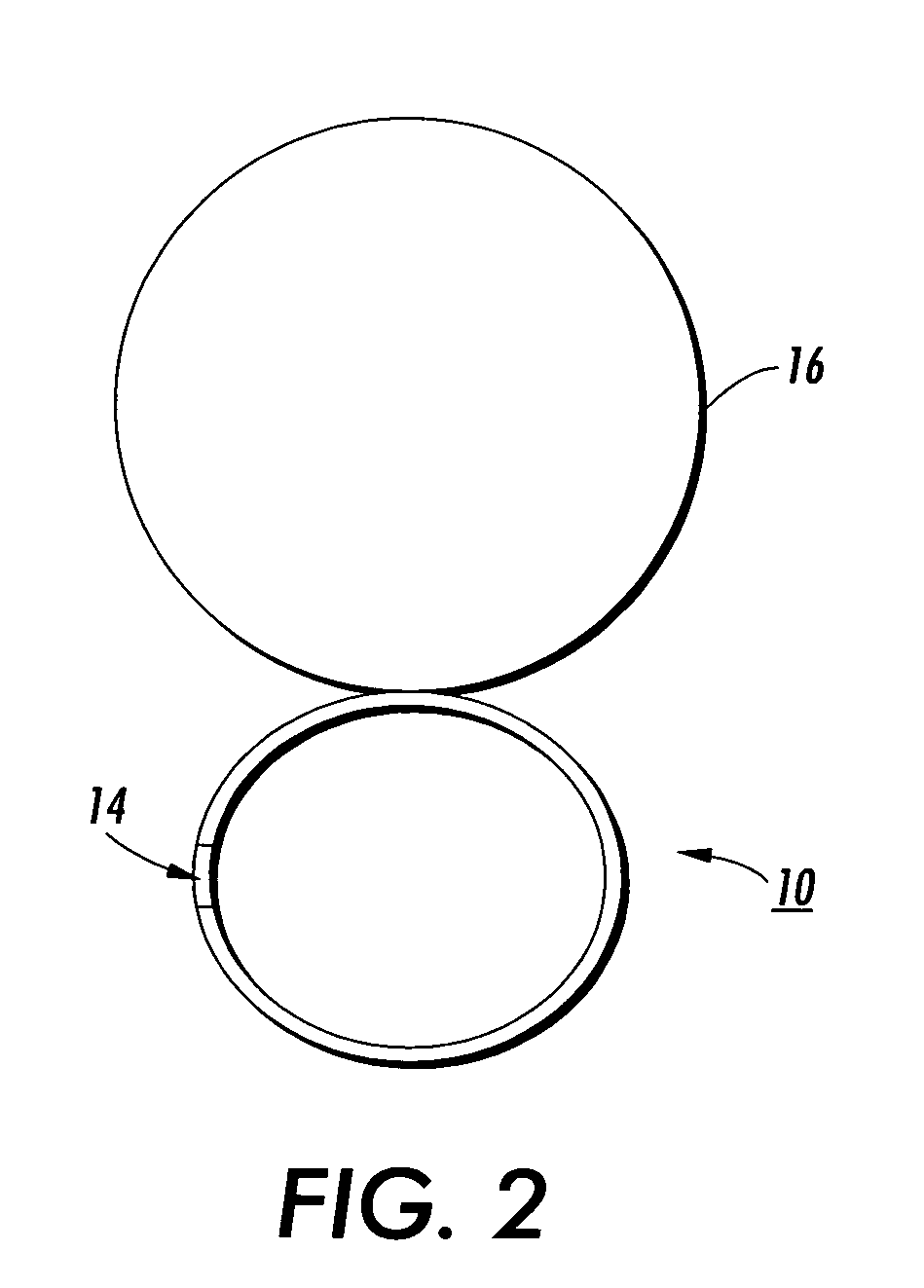 Thin walled fuser roll with strengthened keyway