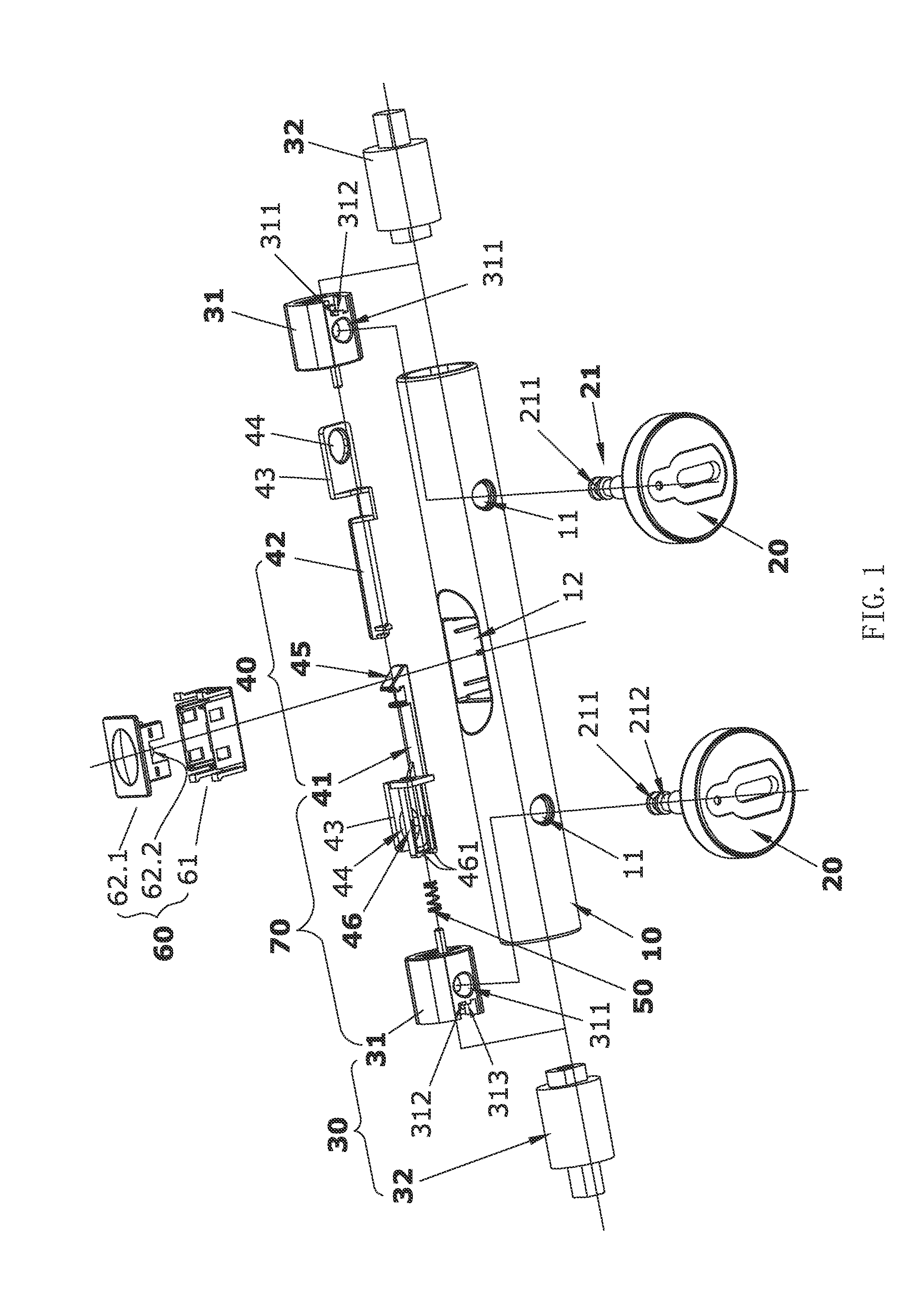 Quick assembly and disassembly mechanism with button lock for a toilet cover