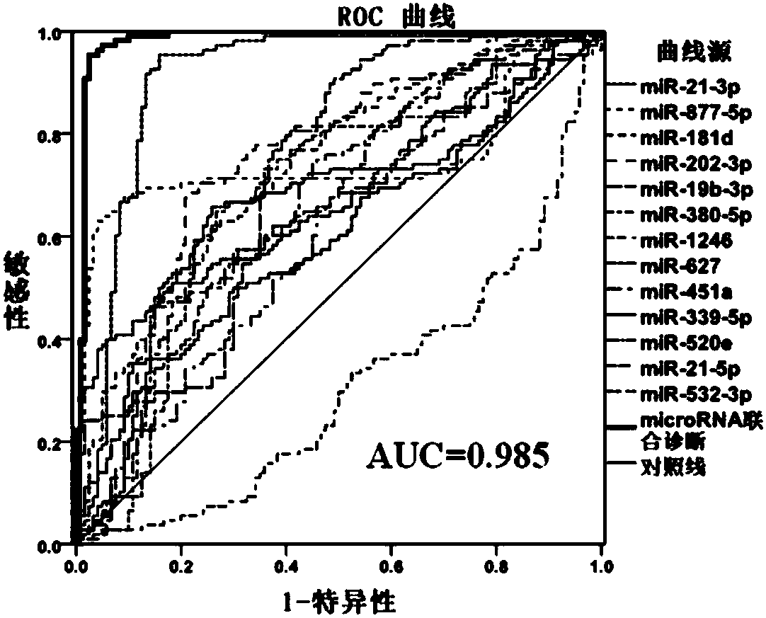 Colorectal cancer microRNA molecular marker and application thereof