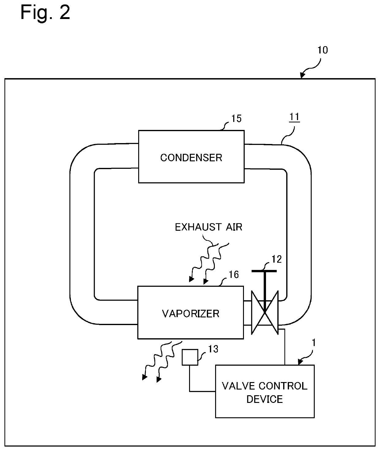 Valve control device, cooling device, and valve control method