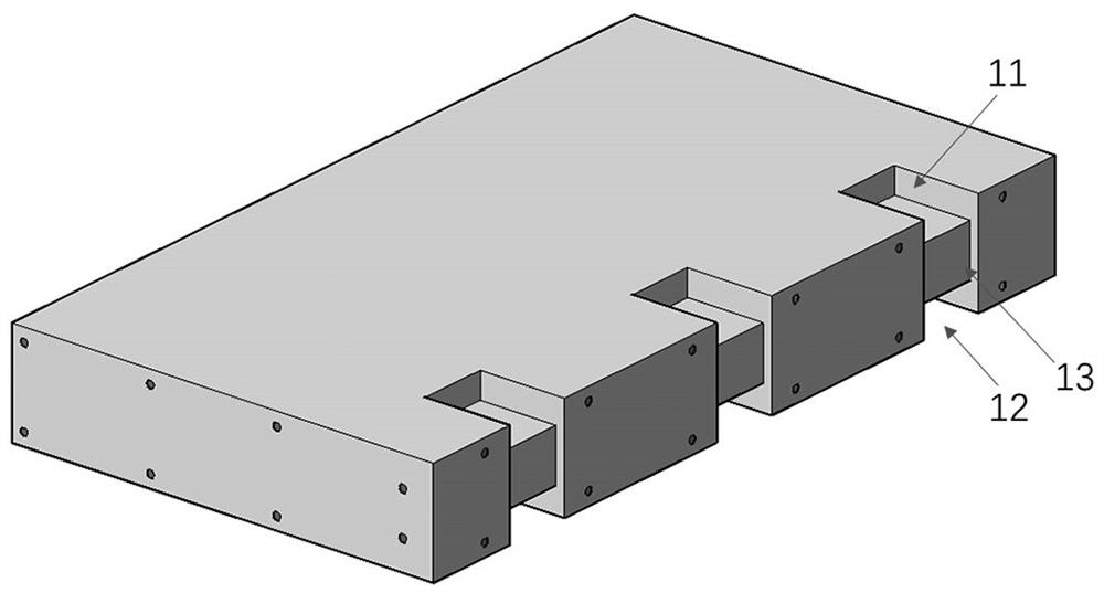 Full-prefabricated concrete floor slab connecting joint