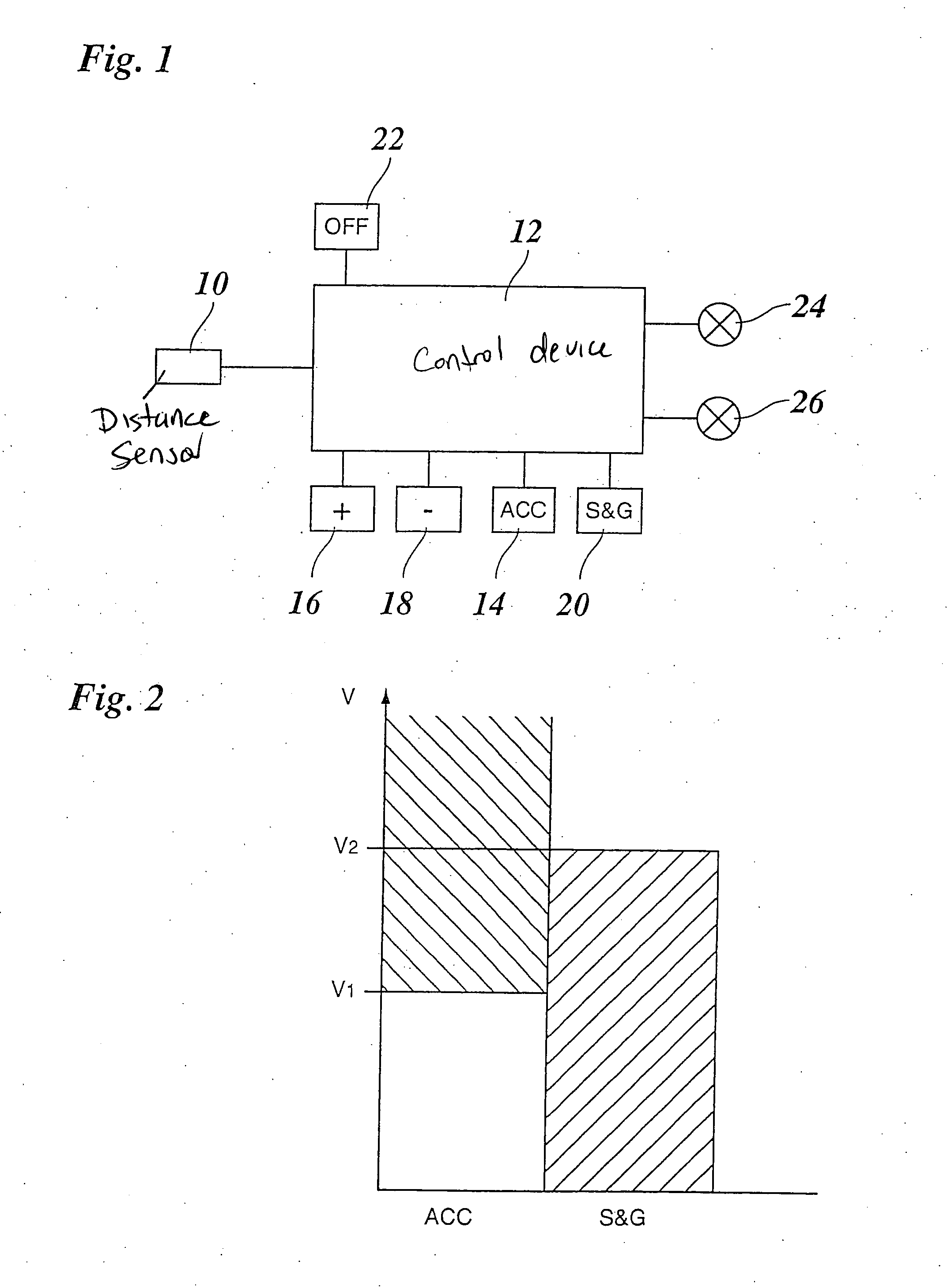 Speed regulator with display device