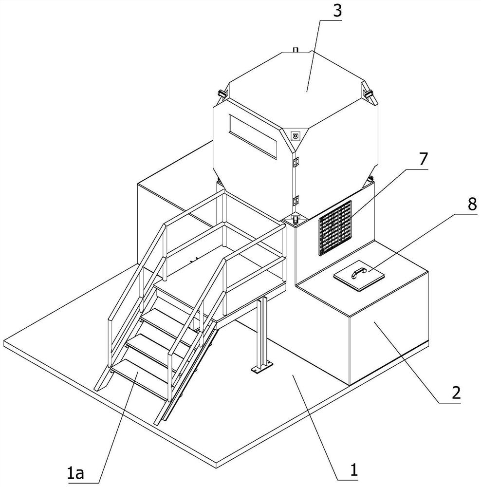 Cleaning-free intelligent heat dissipation ring main unit