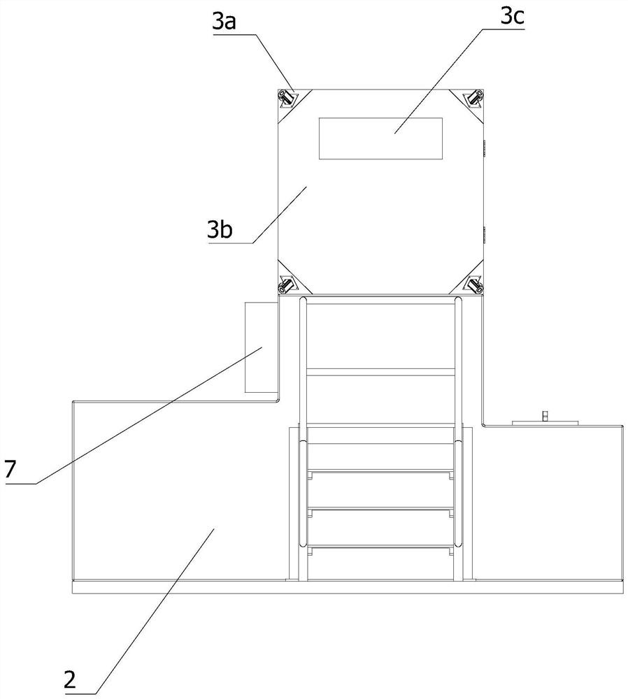 Cleaning-free intelligent heat dissipation ring main unit