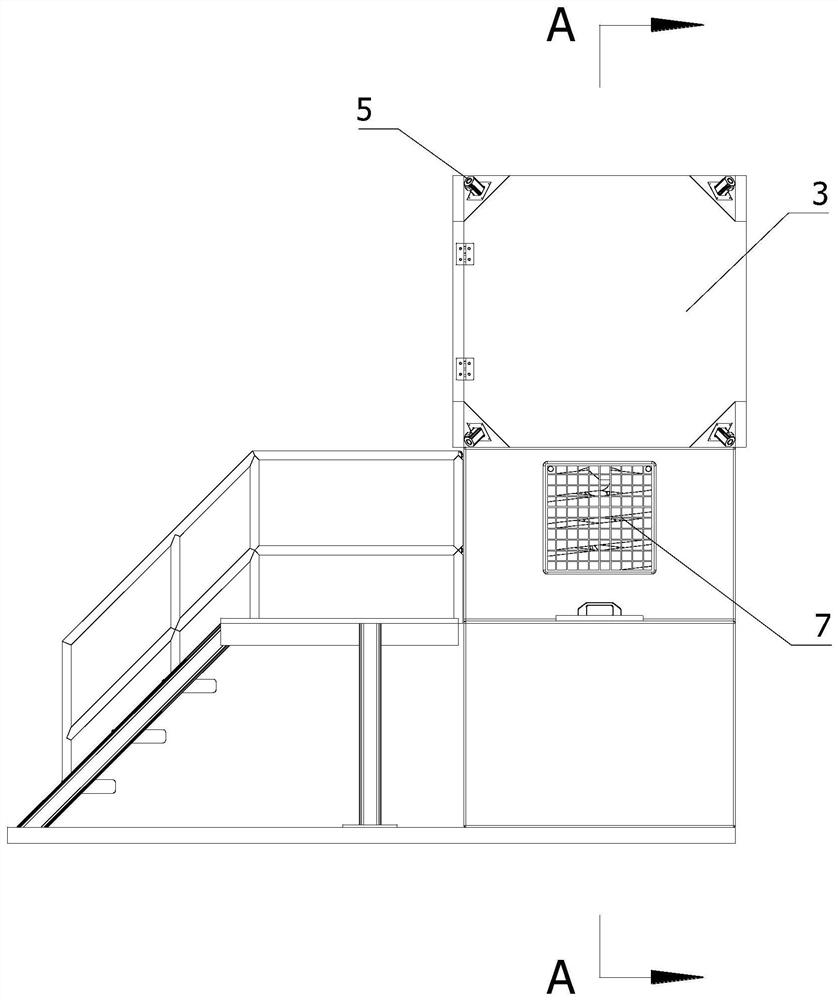 Cleaning-free intelligent heat dissipation ring main unit