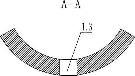 Tunnel side wall drainage net