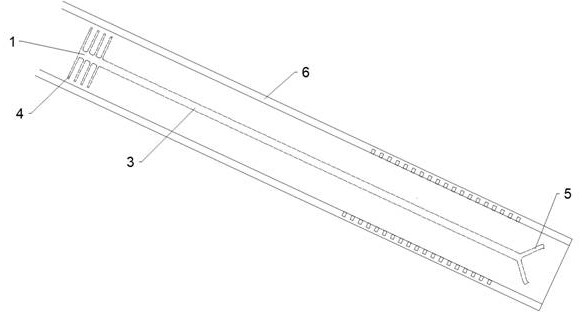 Underwater water taking system, ship lock water inlet system with underwater water taking system and construction method