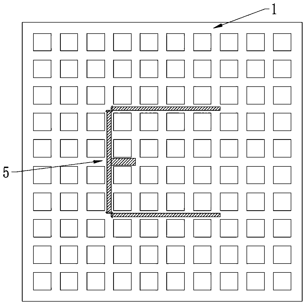 Lithium battery silica gel heat conduction structure