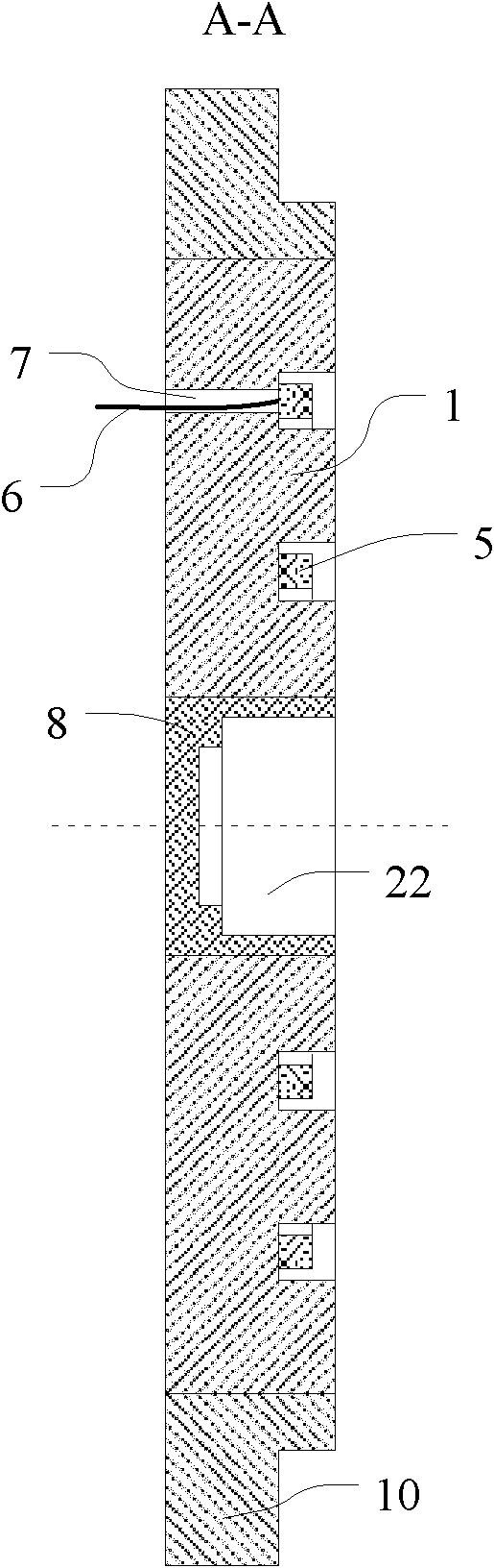 High-power density electric motor with characteristics of axial and transverse magnetic fields