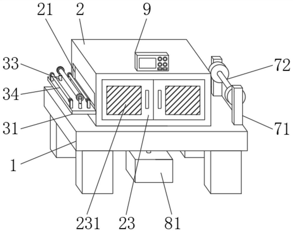 Fluff removing device with guiding function for textile machinery