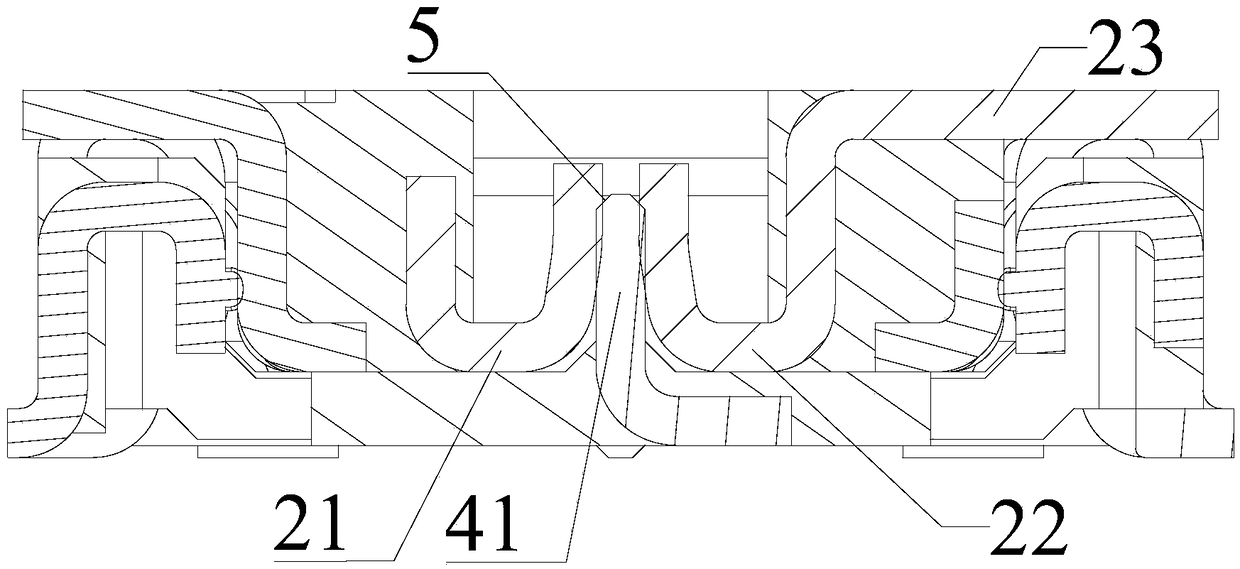 A low electrical noise board-to-board connector