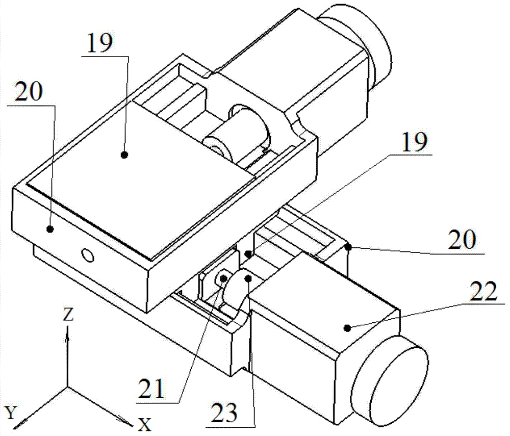 Grating mechanical scribing process test device