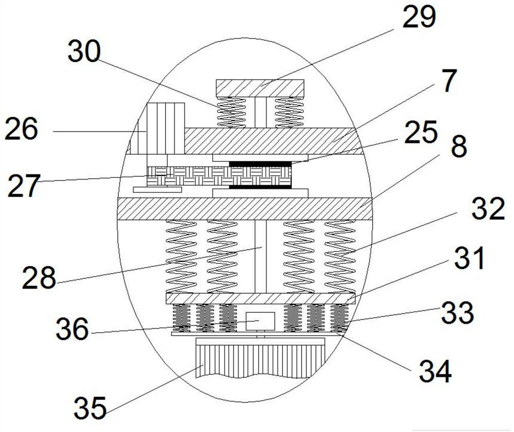 High-stability adjustable electric industrial brush