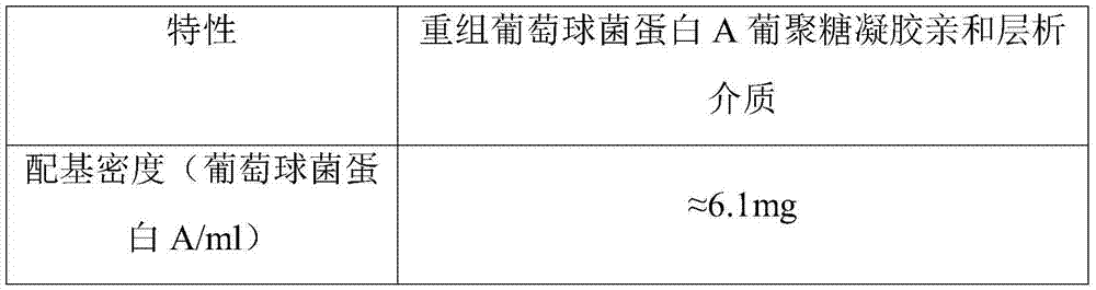 Novel staphylococcus protein A and preparation method thereof and application