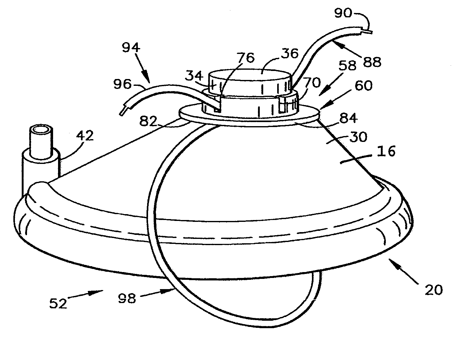 Face mask strap system