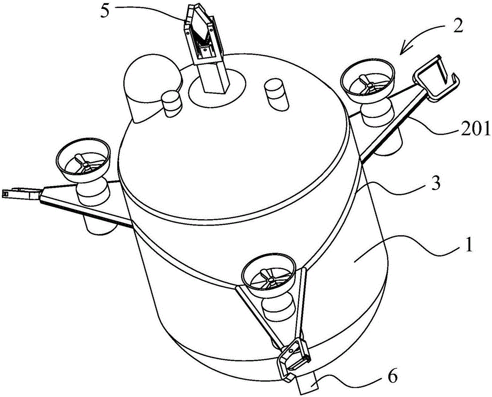 Underwater robot communication docking system, underwater robot and clustered control system