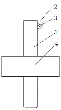 Power cable spacing clamp