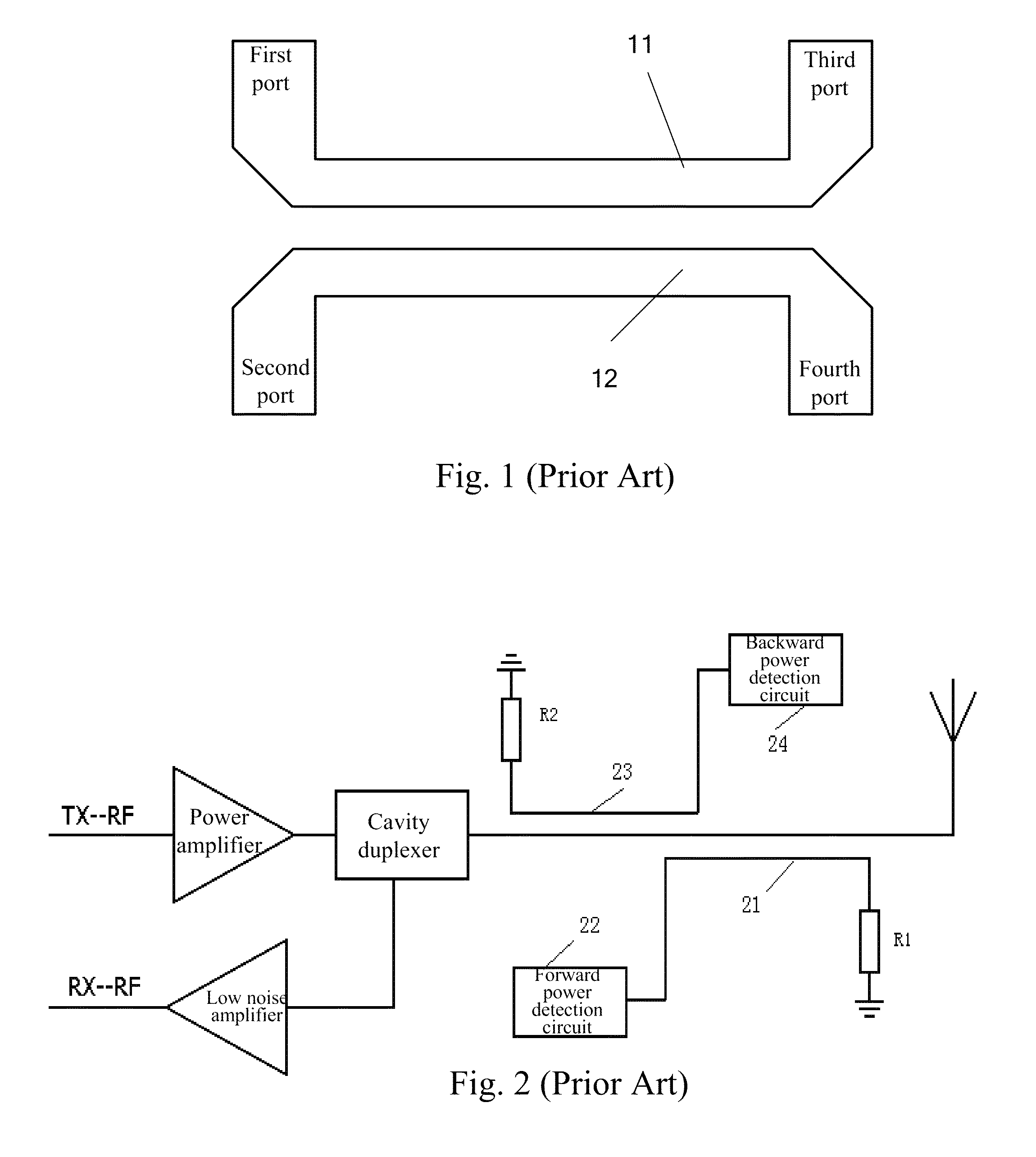 Directional coupler and a receiving or transmitting device