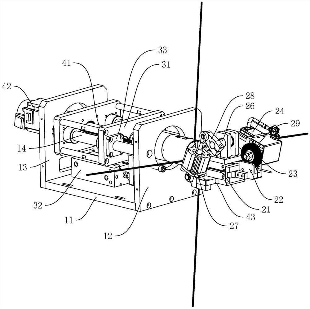 Widening mechanism of cable shielding network using rolling steel brush