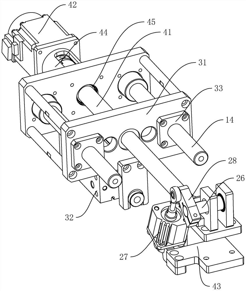 Widening mechanism of cable shielding network using rolling steel brush