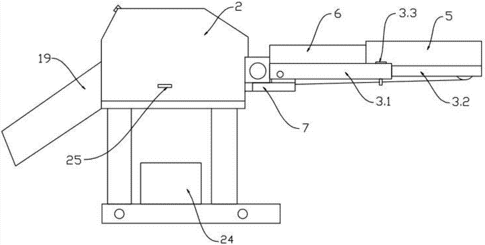 Wide-application-range forage filament rubbing machine