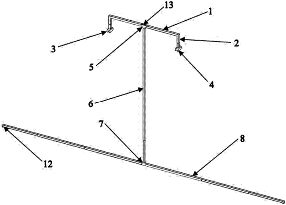 Multifunctional ship model direction calibration device