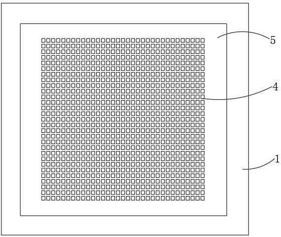 Infrared focal plane chip, preparation method thereof and infrared focal plane detector