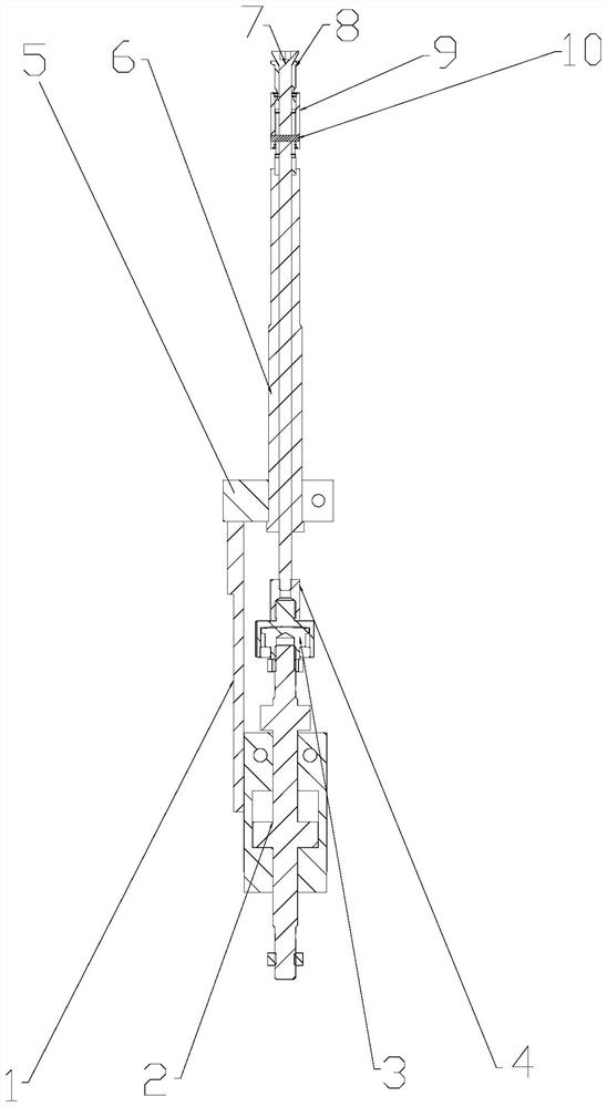 Tool for press fitting of spring in pump