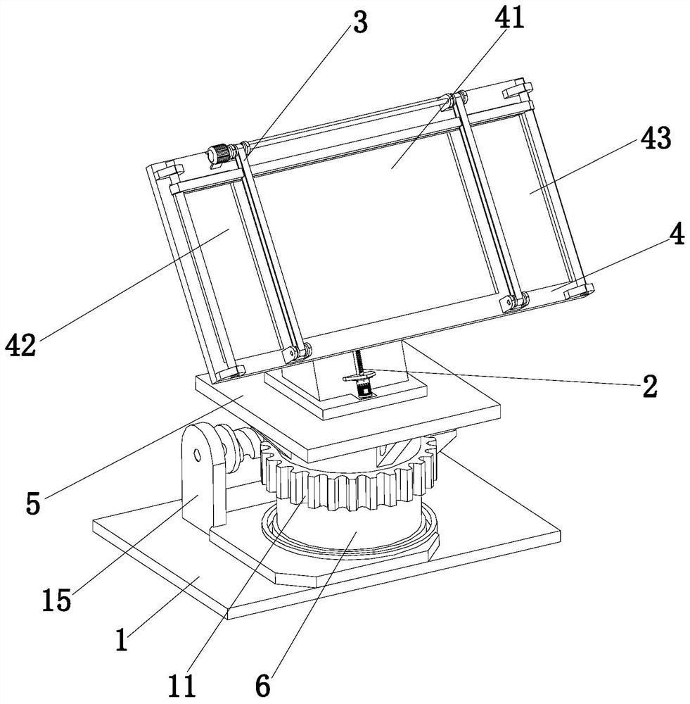 Construction progress display device and display method thereof