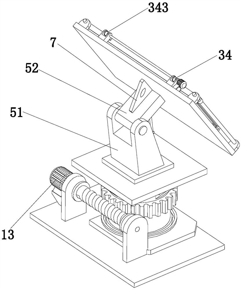 Construction progress display device and display method thereof