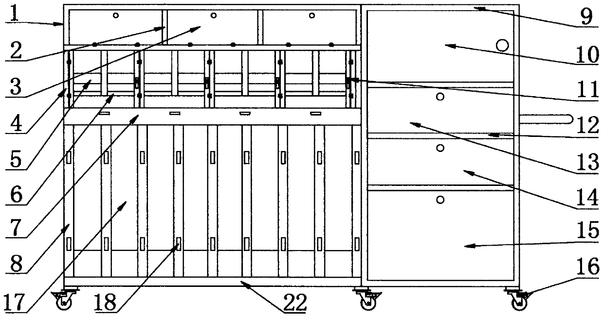 Protection type animal-borne disease blood sample collection device