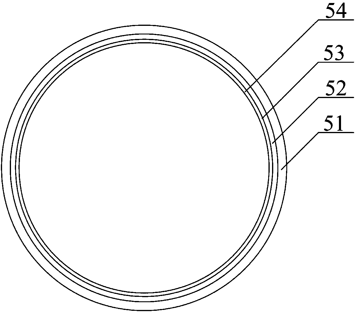 Anti-corrosion, anti-stretching, and direct burial water-blocking medium-voltage cable