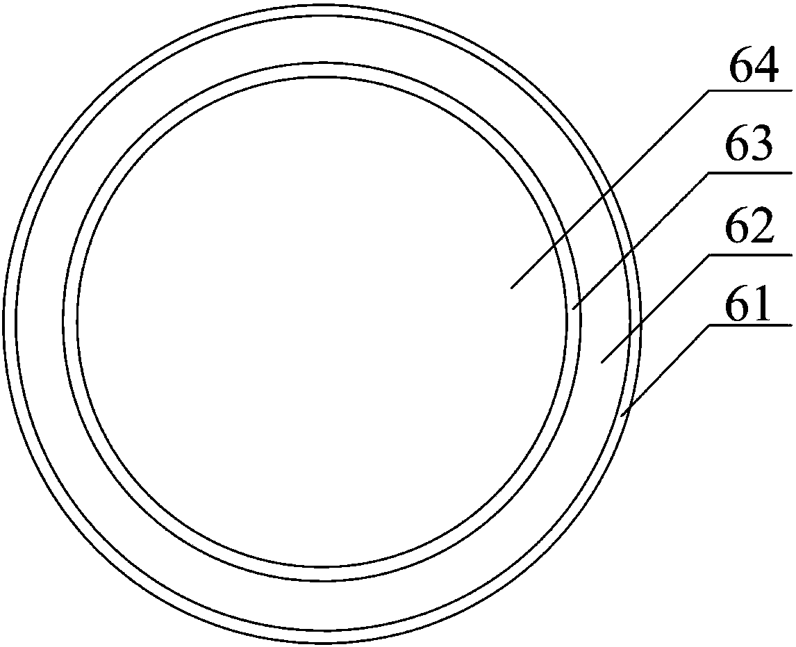 Anti-corrosion, anti-stretching, and direct burial water-blocking medium-voltage cable