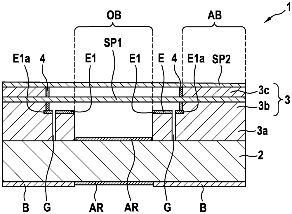 Interferometer device and method for producing an interferometer device