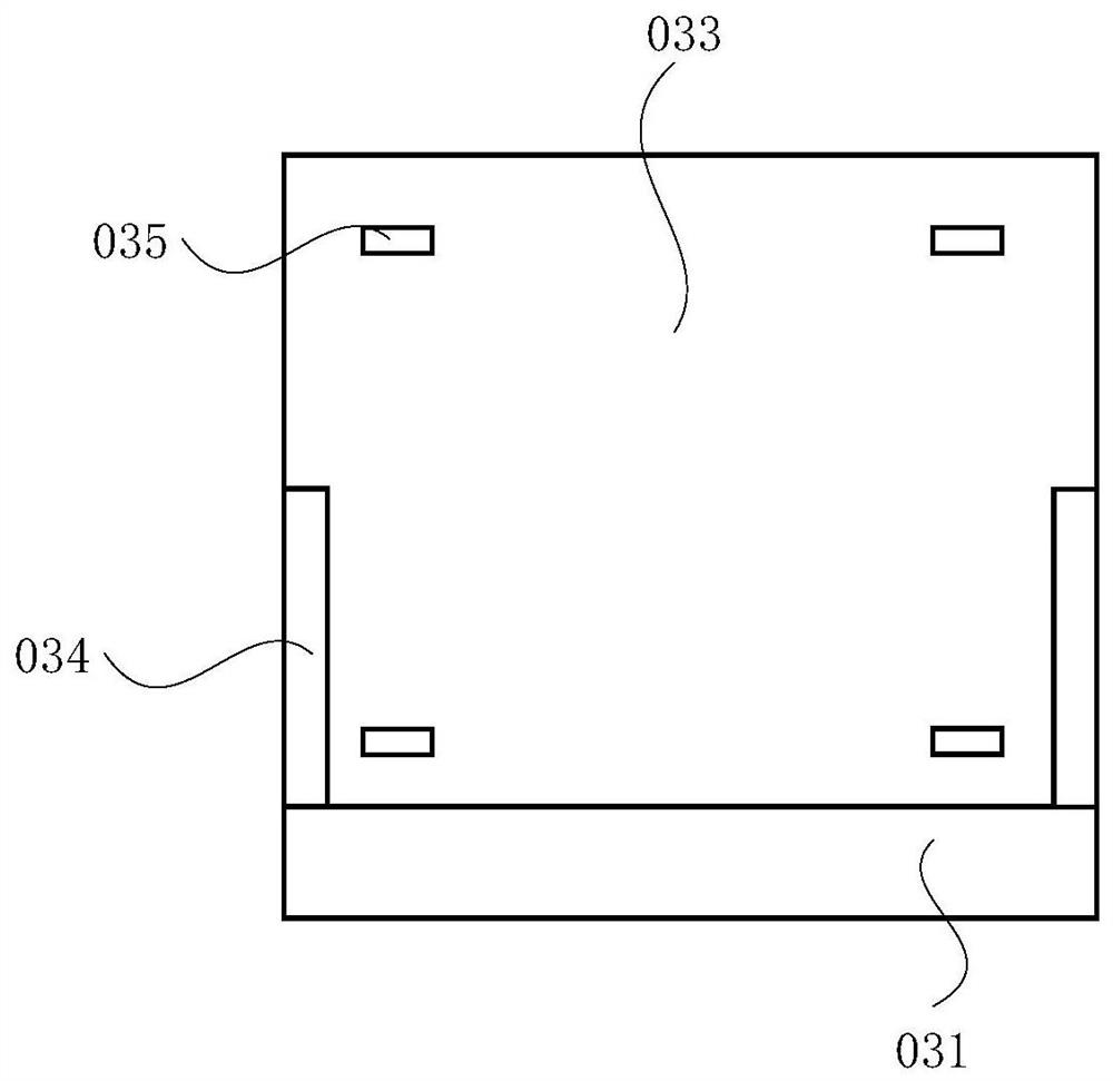 Device for detecting levelness and perpendicularity of objective table and using method thereof