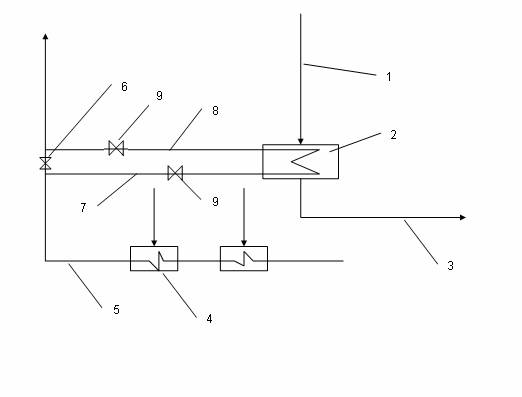 Intelligent heater utilizing superheat degree of industrial extraction steam