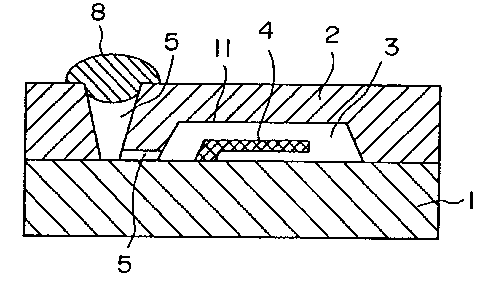 Evacuated package and a method of producing the same