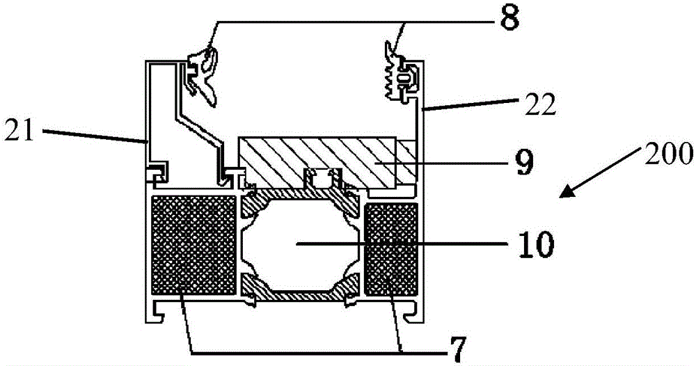 Film-damping sound insulation and heat insulation glass window