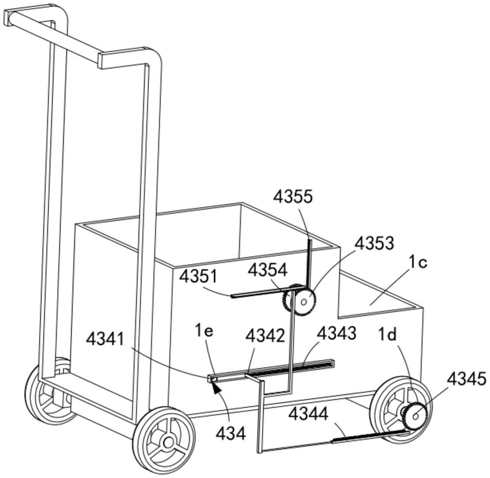 A processing device for road traffic marking