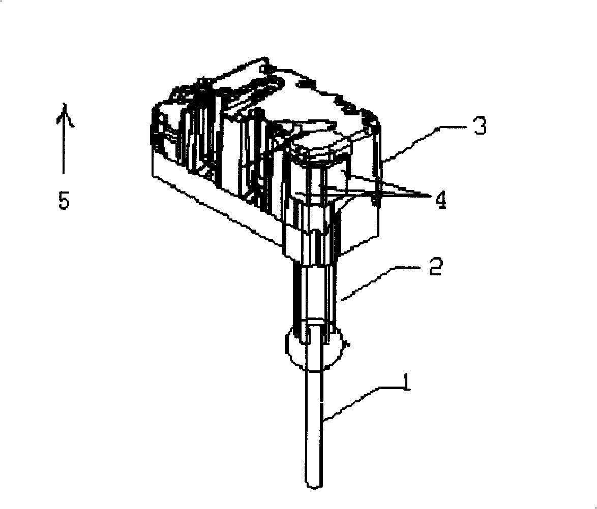 Process for manufacturing medial wall concave block in LZC oil sump