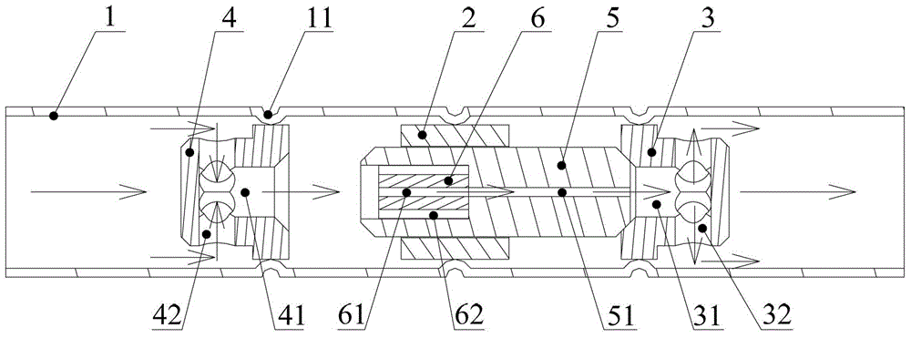 Air conditioner and short tube throttle valve thereof