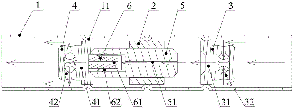 Air conditioner and short tube throttle valve thereof